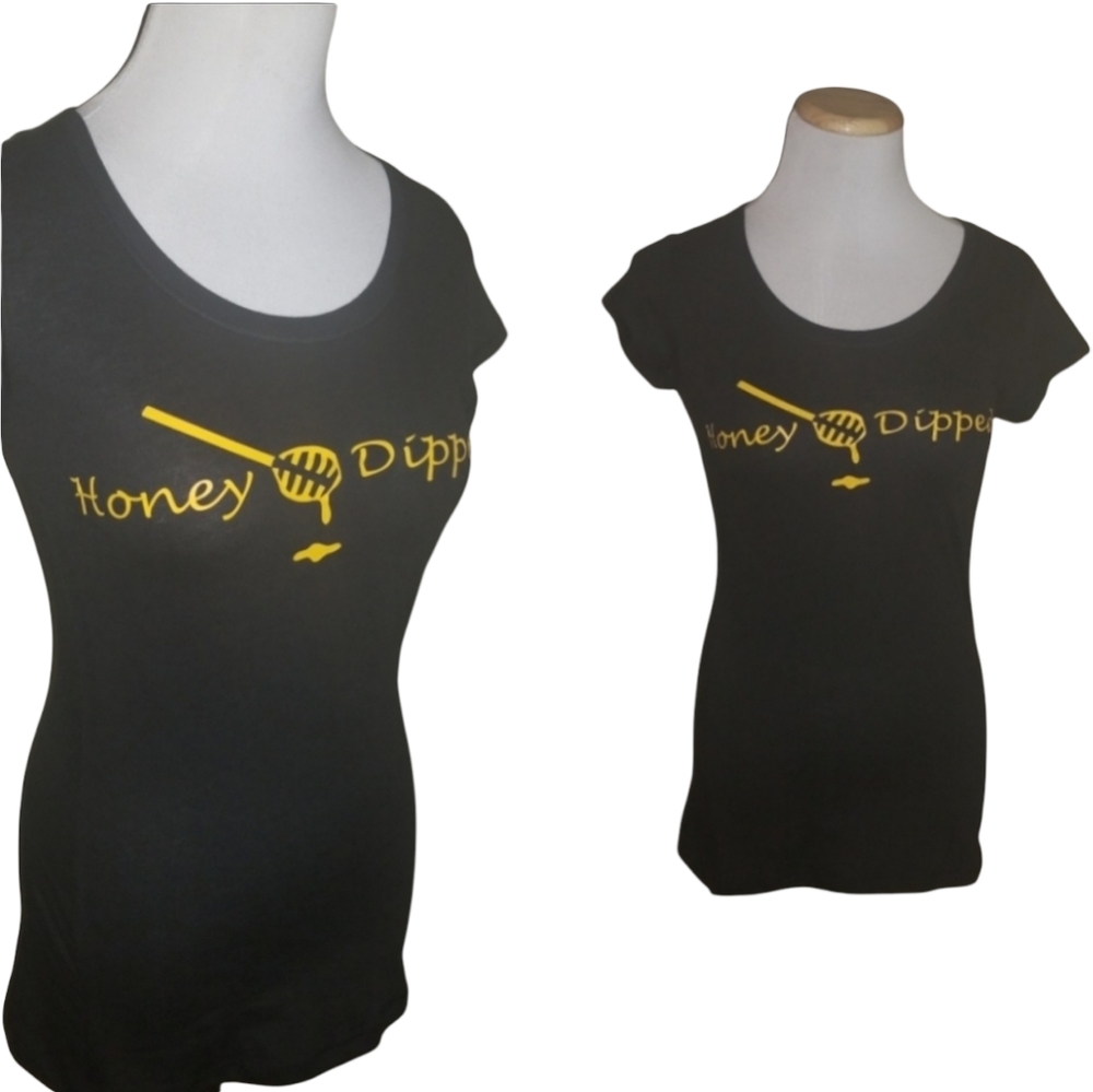 Honey Dipped Scoop Neck Tee
